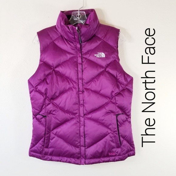 The North Face Jackets & Blazers - The North Face M Down Purple Quilted Vest